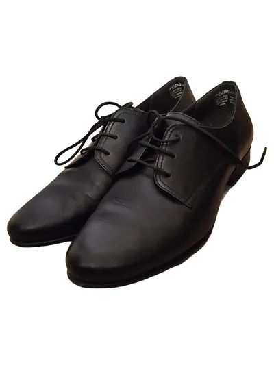 Tamaris Damen Schnürschuhe Derby Leder Schwarz Gr. 39 Klassisch