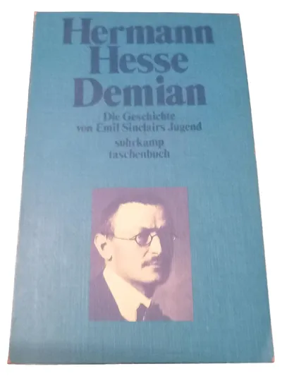 Demian von Hermann Hesse Suhrkamp Taschenbuch Jugendbuch Roman Coming-of-Age