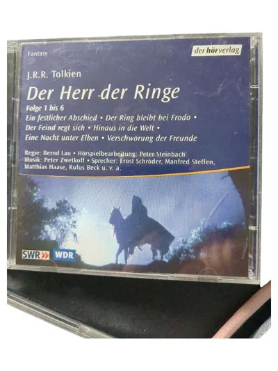 Der Herr der Ringe Hörspiel CD J.R.R. Tolkien Folge 1-6 Fantasy Hörbuch