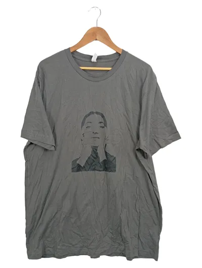BELLA+CANVAS Herren T-Shirt Grau Casual Gr. 54;2XL Grafischer Print