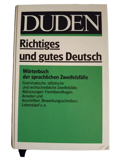 Duden Richtiges und gutes Deutsch Wörterbuch Grammatik Stil Rechtschreibung