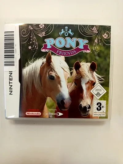 Pony Friends Nintendo DS SQUARE ENIX Pferdespiel Simulation Rennen Dressur
