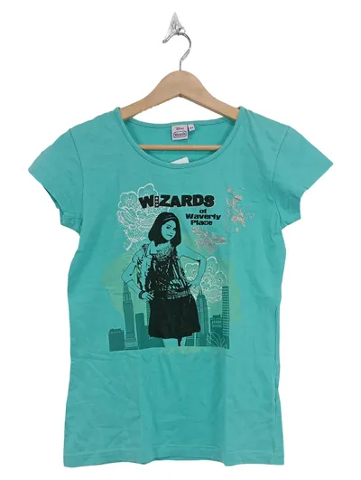 Disney Wizards of Waverly Place Fanshirt Mädchen Türkis Gr. 164