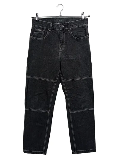 EIGHTYFIVE Damen Jeans Regular Fit W29/38/M Schwarz Casual