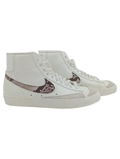Nike Blazer Mid 77 Damen Sneaker High Weiß Snake Print Gr. 39