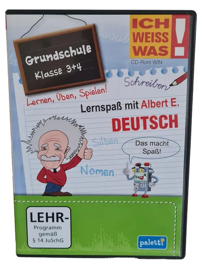 Paletti Ich Weiss Was Lernsoftware PC Deutsch 3. 4. Klasse Grundschule