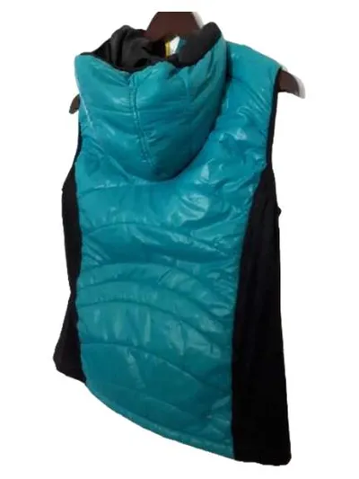 Moorhead Damen Steppweste Primaloft Kapuze Gr. 38/M Petrol Outdoor