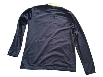 PUMA Trainingsjacke Herren Gr. L Sportjacke Neongelb Navy Blau