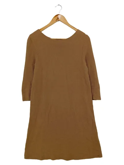 Marc O'Polo Strickkleid Damen Gr. 38/M Braun Kaschmir Baumwolle