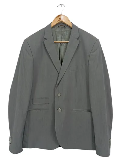PATRIZIA PEPE Sakko Herren Grau Gr. 52/XL Business Anzugjacke Blazer