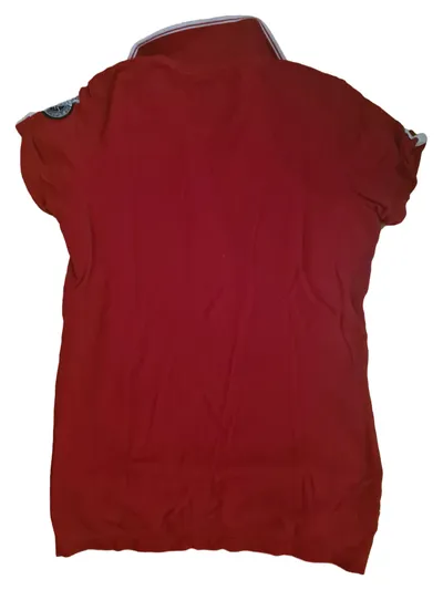 SOCCX Poloshirt Damen British Columbia Rot Gr. 36 Casual Shirt