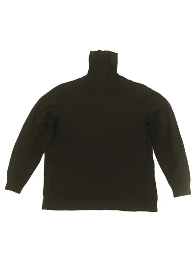 RABE Rollkragenpullover Herren Gr. 46 Schwarz Casual