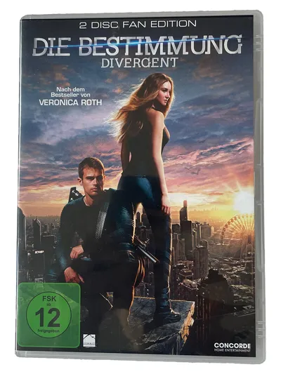 Die Bestimmung Divergent DVD Science Fiction Film FSK 12 Shailene Woodley
