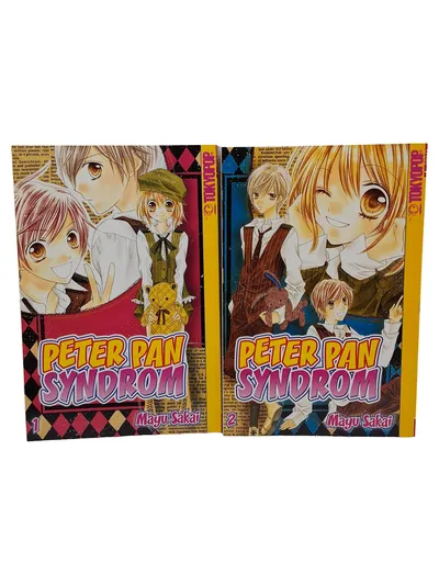 Peter Pan Syndrom Band 1 & 2 Manga Mayu Sakai Tokyopop Komplett