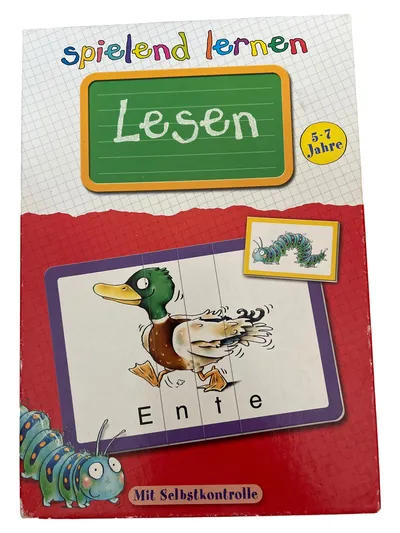Bookmark Verlag Spielend lernen Lesen Lernspiel Kinder 5-7 Jahre Buchstaben