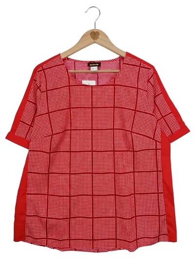 AMBRIA Damen T-Shirt Gr. 44/L Rot Casual Modern Tiermotive