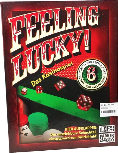 Parker Feeling Lucky! Das Kasinospiel Würfel- und Kartenspiel Gesellschaftsspiel