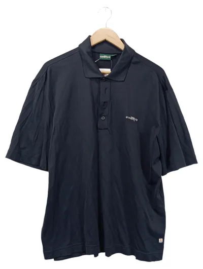 Chervò Sport Poloshirt Herren Gr. 54/XL Schwarz Golf Kurzarm