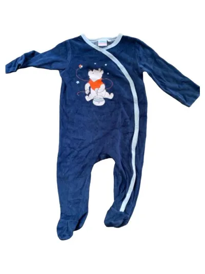 Disney Baby Schlafanzug Winnie Pooh Kinder Gr. 92 Blau Komfortabel
