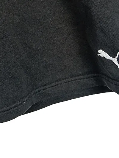 Puma Herren Shorts Sweatshorts Kurze Hose Sport Gr. XL Grau Baumwolle Logo