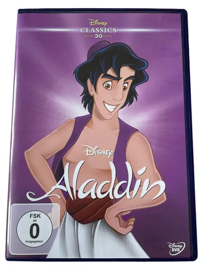 Disney Aladdin DVD Animationsfilm Klassiker Robin Williams Abenteuer