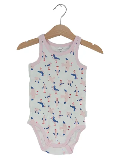 SCHIESSER Baby Body Gr. 86 Tiermotiv Baumwolle Mehrfarbig