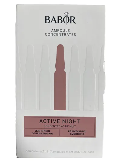 BABOR Active Night Ampoule Concentrates Damen Nachtcreme 14ml Ampullen