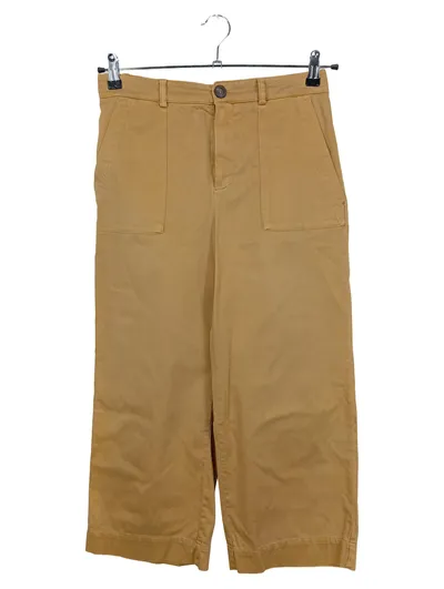 CARTOON Damen Stoffhose Gr. S 36 Braun Casual Basic Hose