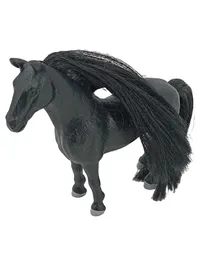 SCHLEICH Spielfigur Pferd Schwarz 8 cm Schleichfigur Tierfigur 1