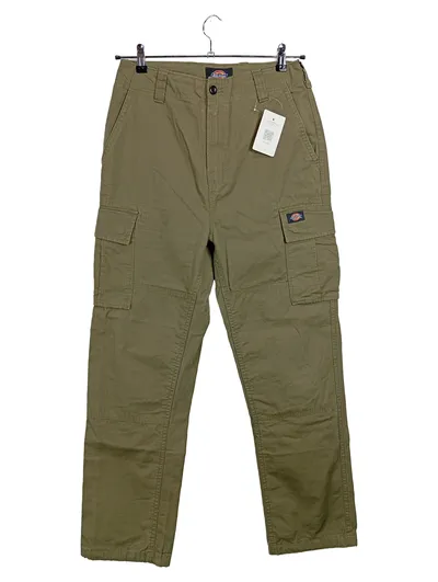 Dickies Cargohose Herren W30 Oliv Ripstop Cargo Pants Streetwear