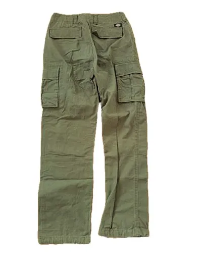 Dickies Cargohose Herren W30 Oliv Ripstop Cargo Pants Streetwear