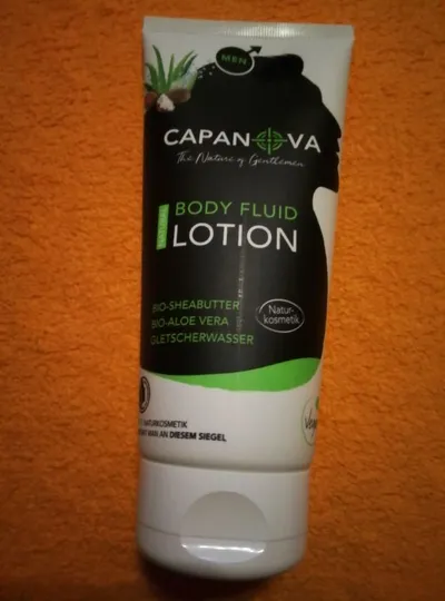 CAPANOVA Body Fluid Lotion Herren 150ml Naturkosmetik