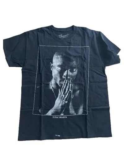 Bravado Tupac Shakur T-Shirt Herren Schwarz Gr. 50/L 2Pac Hip Hop Streetwear
