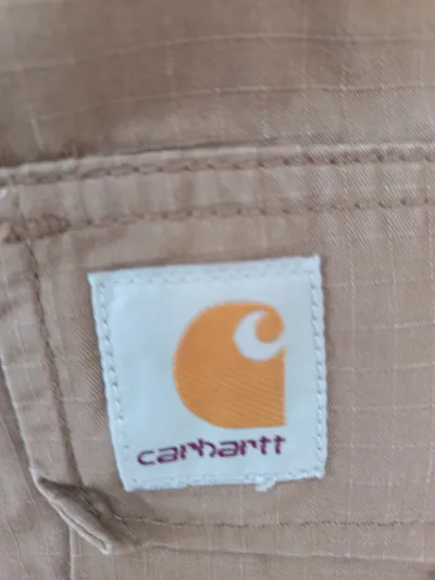 Carhartt Herren Cargohose 34x32 Beige Regular Fit Cargo Pants NEU