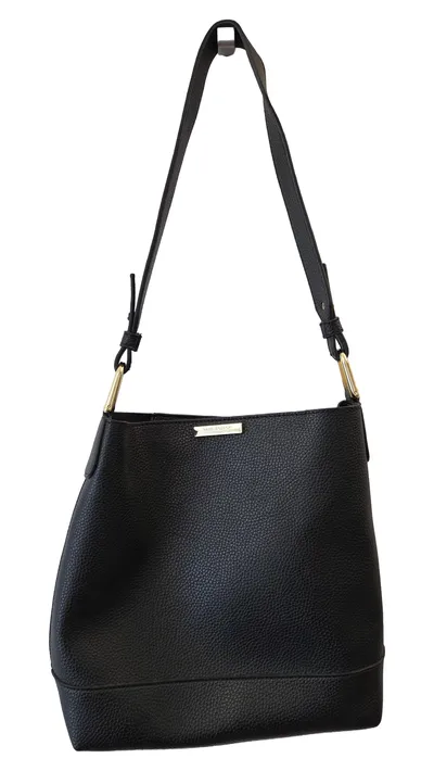 Katie Loxton Umhängetasche Damen Schwarz Elegant Handtasche
