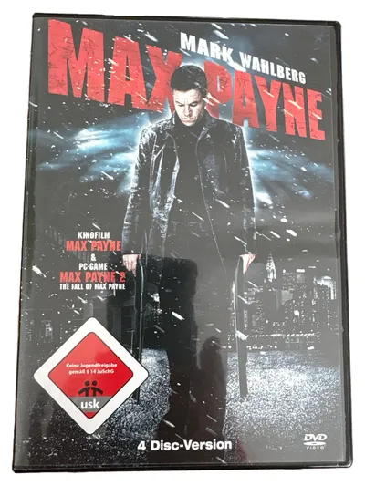 Max Payne DVD Mark Wahlberg Actionfilm Verbrecherjagd Ab 18