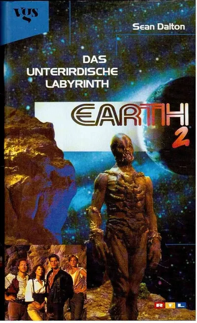 Sean Dalton Das unterirdische Labyrinth Earth 2 Sci-Fi Roman Hardcover Deutsch