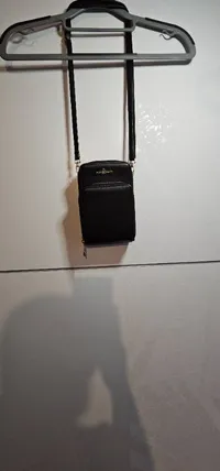 BIJOU BRIGITTE Brustbeutel Damen Schwarz Logo Reißverschluss 1