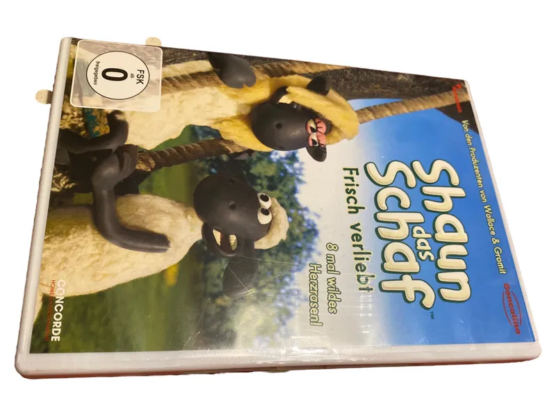 Shaun das Schaf - Frisch verliebt - 8 mal wildes Herzrasen! - Aardman - DVD 1