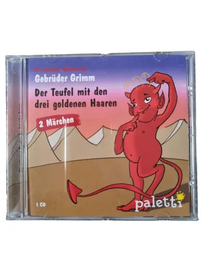 Paletti CD Gebrüder Grimm Der Teufel mit den drei goldenen Haaren Hörspiel