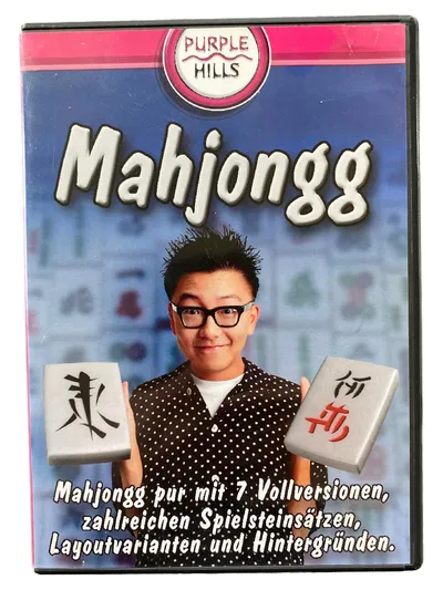 Mahjongg Strategiespiel PC CD-ROM Purple Hills 7 Vollversionen Klassiker