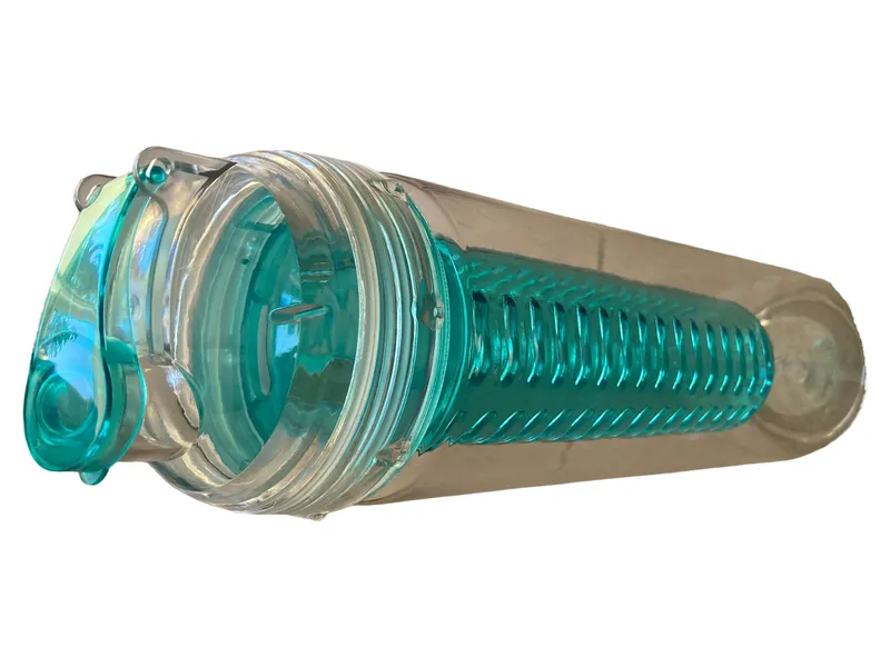 MELIOR Trinkflasche mit Fruchteinsatz 750ml Türkis Kunststoff 1