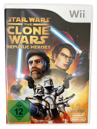 LucasArts Star Wars Clone Wars Republic Heroes Wii Actionspiel Deutsch