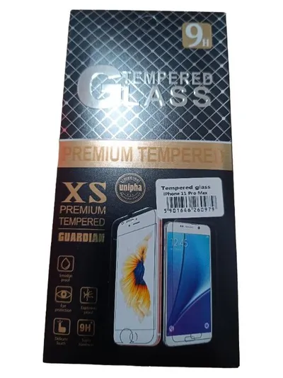 Unipha Displayschutz Tempered Glass 9H iPhone 11 Pro Max Schutzfolie