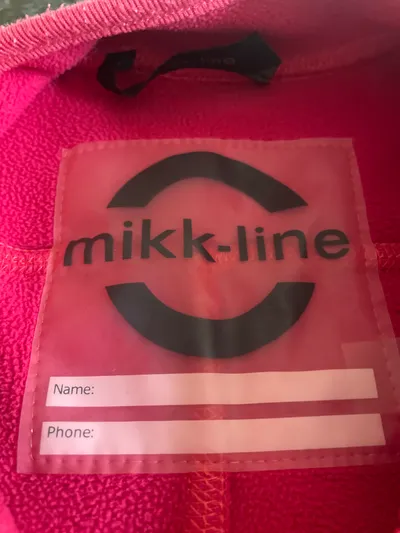 Mikk-Line Fleece Overall Baby Gr. 74 Pink Einteiler Mädchen