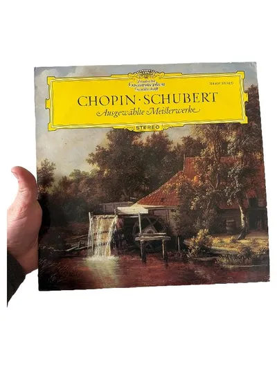 Chopin Schubert Ausgewählte Meisterwerke Deutsche Grammophon Vinyl LP Klassik