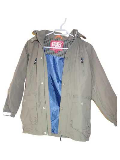 Ticket to Heaven Kinder Outdoorjacke Gr. 134 Grün Praktisch
