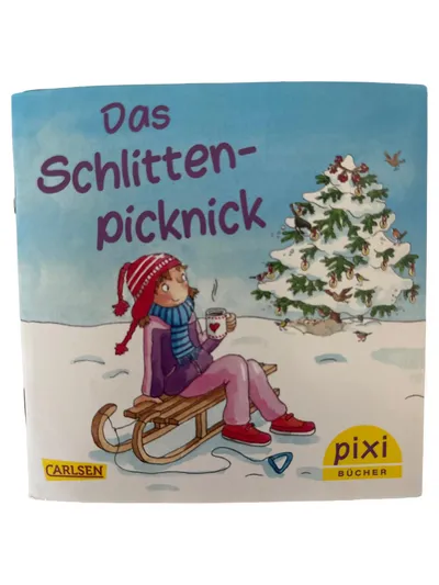 Carlsen Das Schlittenpicknick Pixi Weihnachtsbuch Hardcover Deutsch