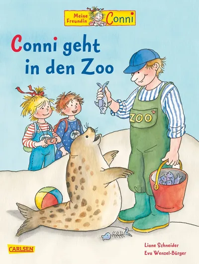 Kinderbuch Conni geht in den Zoo Liane Schneider Happy Meal Sonderausgabe