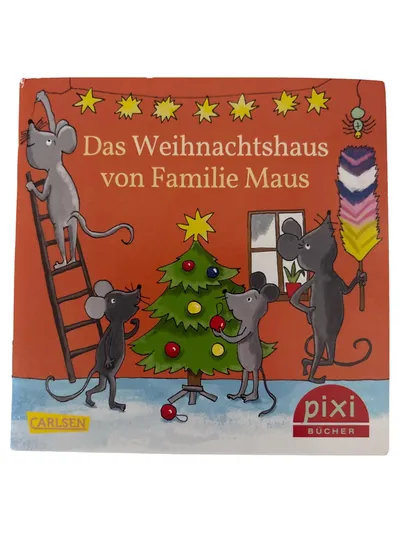 Das Weihnachtshaus von Familie Maus Carlsen Weihnachtsbuch Kinderbuch Hardcover